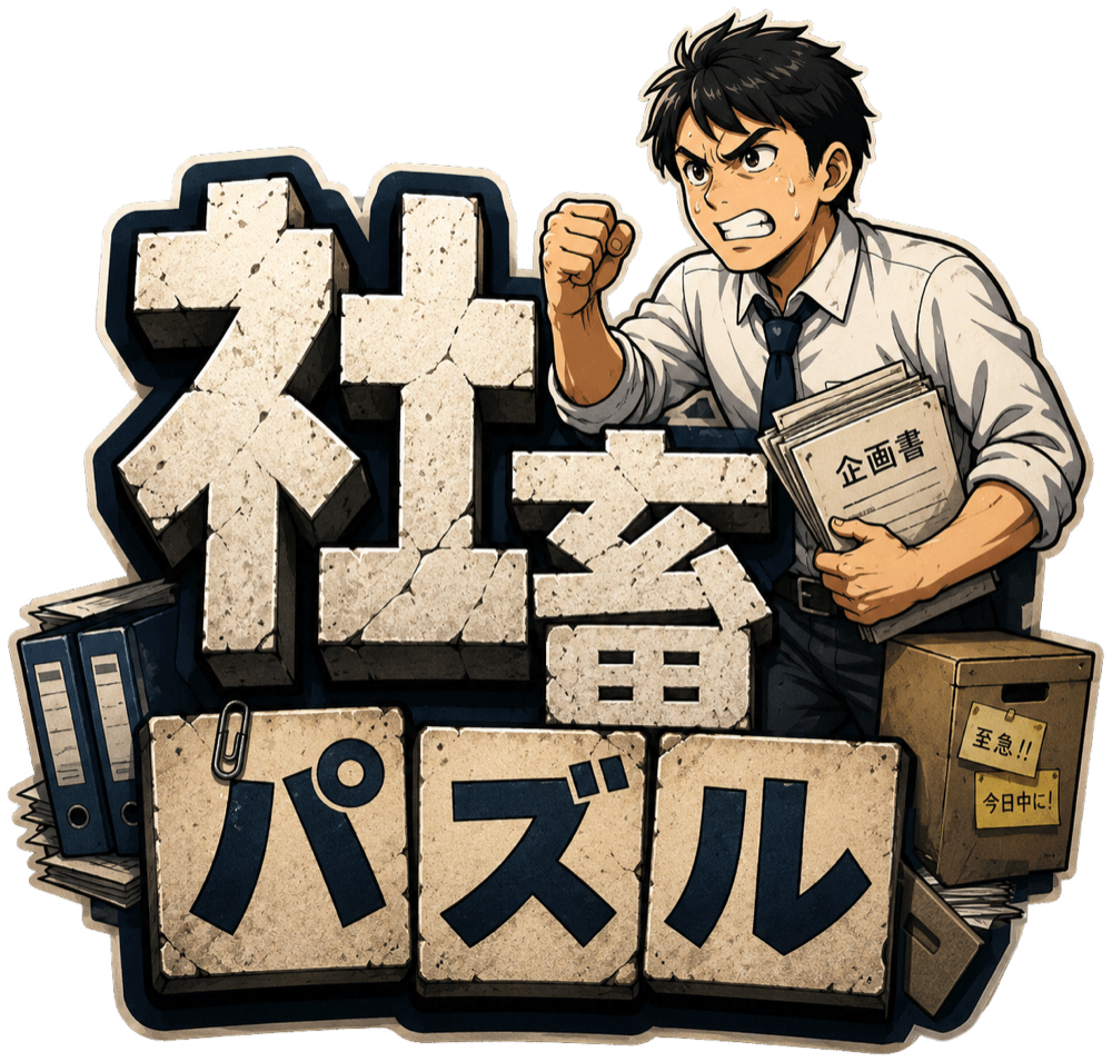 社畜パズル ロゴ